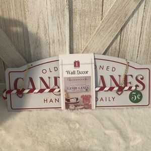 Target BP Christmas 2023 Candy Cane Metal Sign